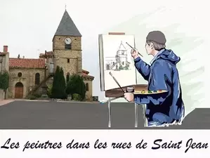 Les peintres dans les rues de Saint-Jean